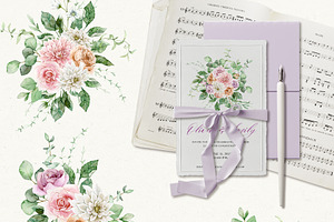 ROMANTIC TIME Watercolor Collection