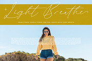 Modesta Outlook Stylish Handwritten, a Script Font by stylishtype.co (Thumbnail 10 of 20)