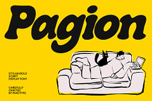 Pagion - Bold Stylish Script Font