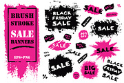 Sale Banners from Brush Strokes, an Object Graphic by Amovitania (Thumbnail 1 of 3)