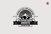 Badges or Emblem Logos for Camping, a Branding & Logo Template by C-Kav (Thumbnail 5 of 8)