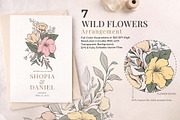 Wild Flowers Botanical Illustration, a Decorative Illustration by Papatongartist (Thumbnail 10 of 14)