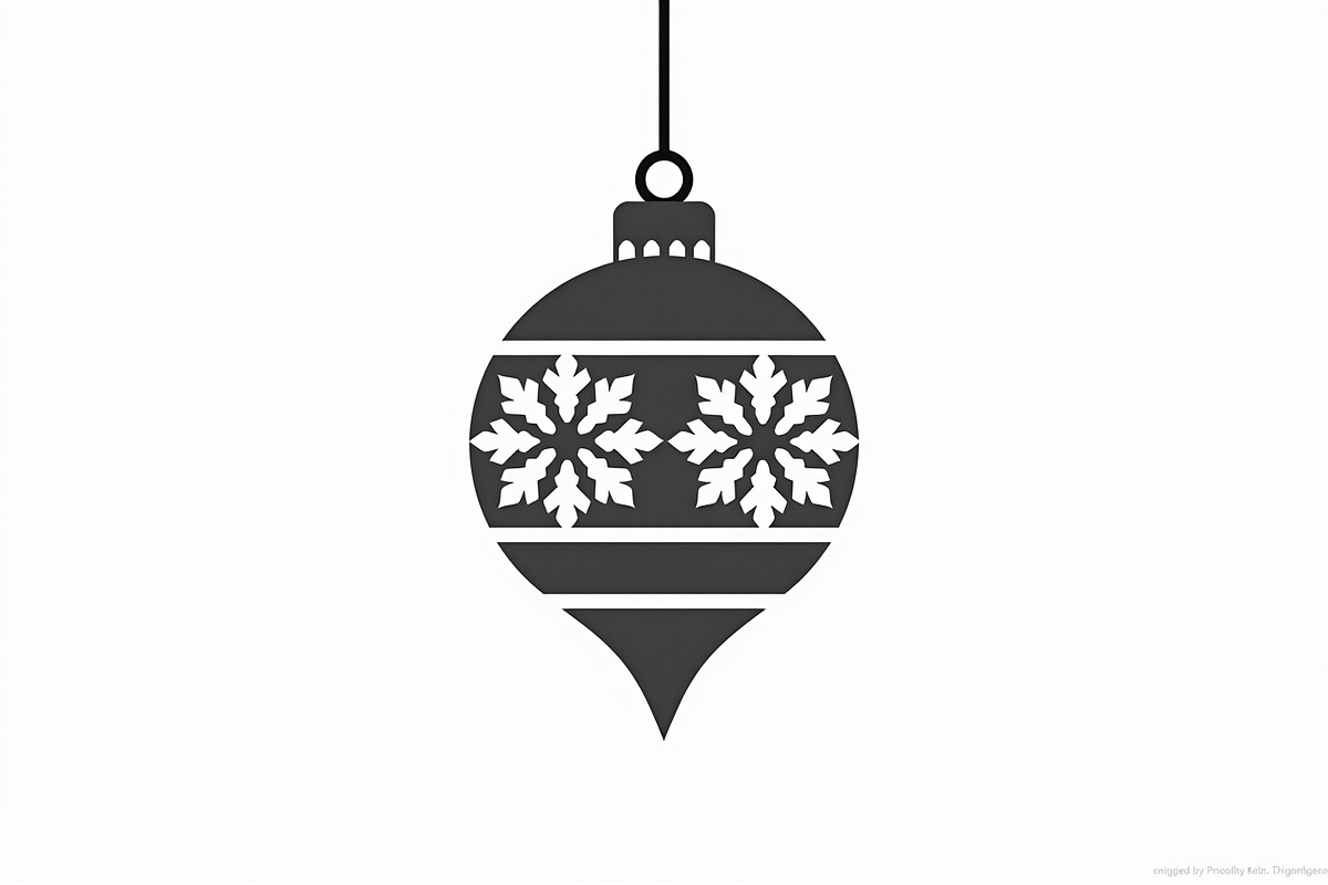 Christmas Laser Cut Ornament Bundle, a Graphic by Designer_Momina (Photo 3 of 16)