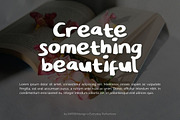 Tavreno | Bold Handwriting Font, a Handwritten Font by Everyday Perfection (Thumbnail 5 of 5)