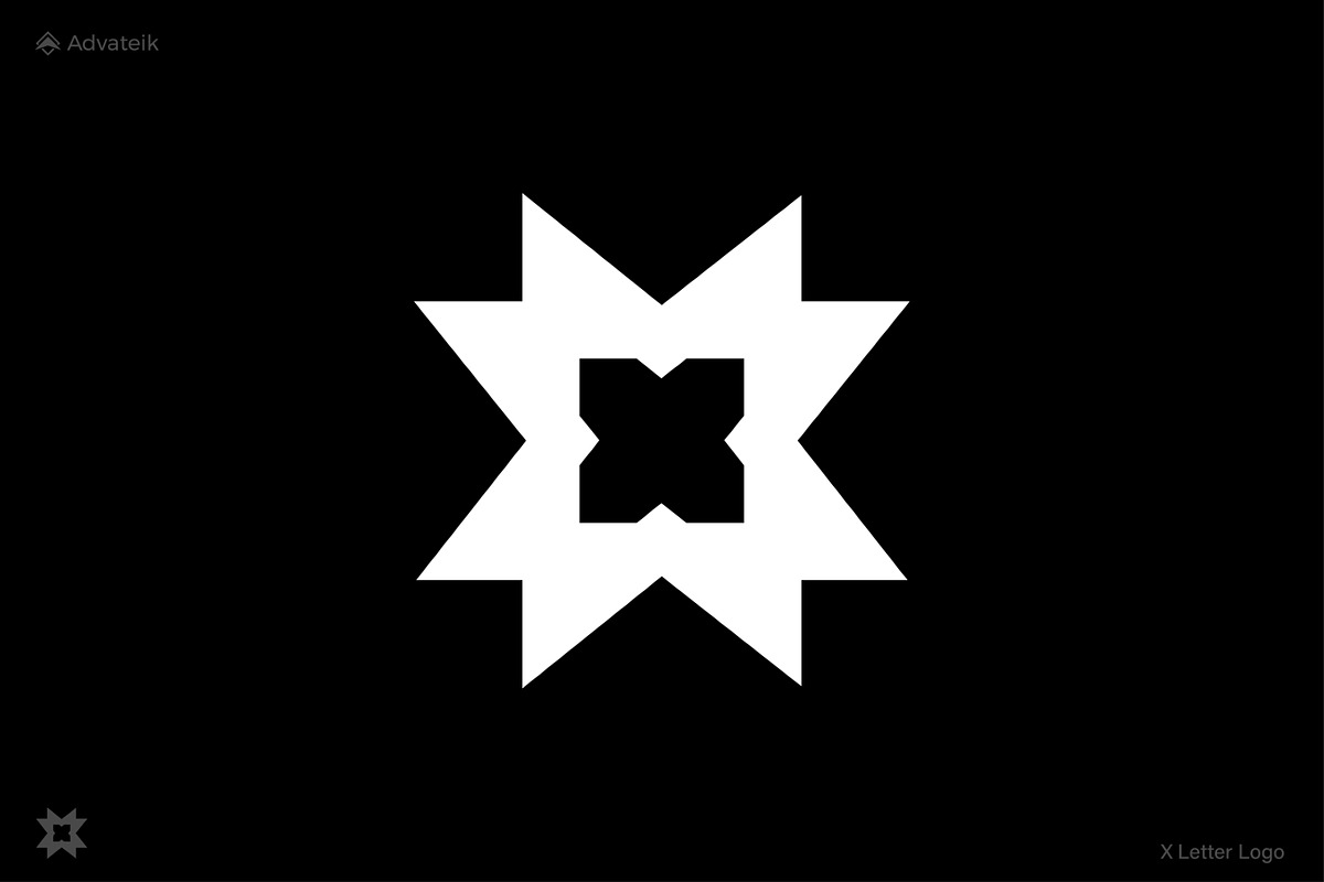 Letter X Logo Template | Modern Monogram