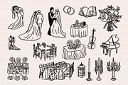 Whimsy Party hand-drawn vector, an Object Graphic by SunnyAfternoons (Thumbnail 4 of 26)