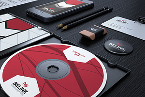 Red And Black Corporate Identity