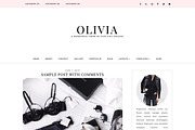 Olivia Feminine Wordpress Blog Theme, a WordPress Template by The Reverie Collective (Thumbnail 3 of 3)