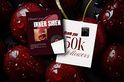 CHERRY Canva Social Media Templates, a Social Media Template by thebusinessoutfit (Thumbnail 7 of 20)