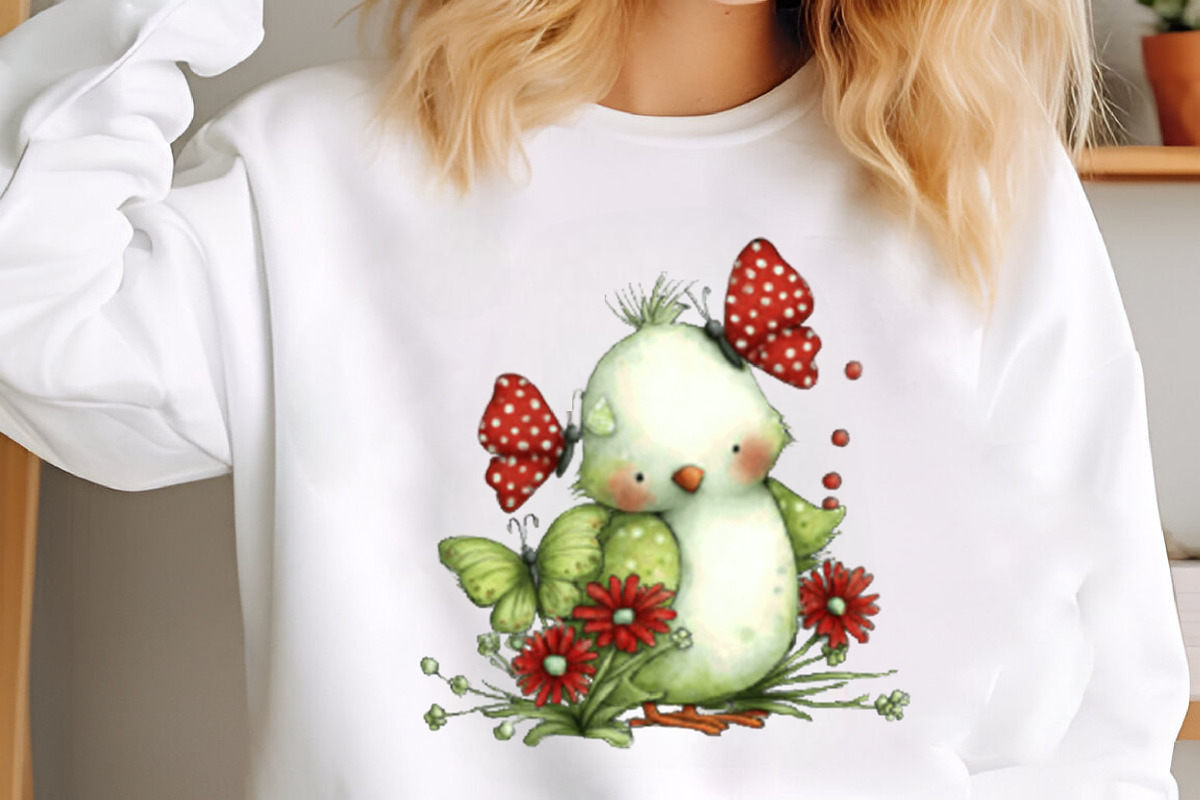 Whimsical Easter Chick Clipart, an Illustration by designcity5 (Photo 4 of 5)