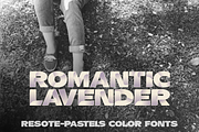 Color fonts ResotE-Pastels, a Sans Serif Font by glukfonts (Thumbnail 5 of 8)