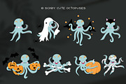 Halloween octopus, an Illustration by Nejumi (Thumbnail 2 of 5)