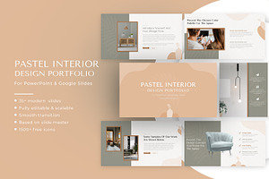 Pastel Interior Design Portfolio