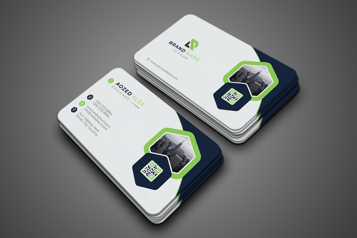 Corporate Business Card, a Business Card Template by GFXCity (Photo 4 of 4)