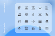 Farm Irrigation Icon Set, an Outline Icon by Nathaya Studio (Thumbnail 2 of 2)