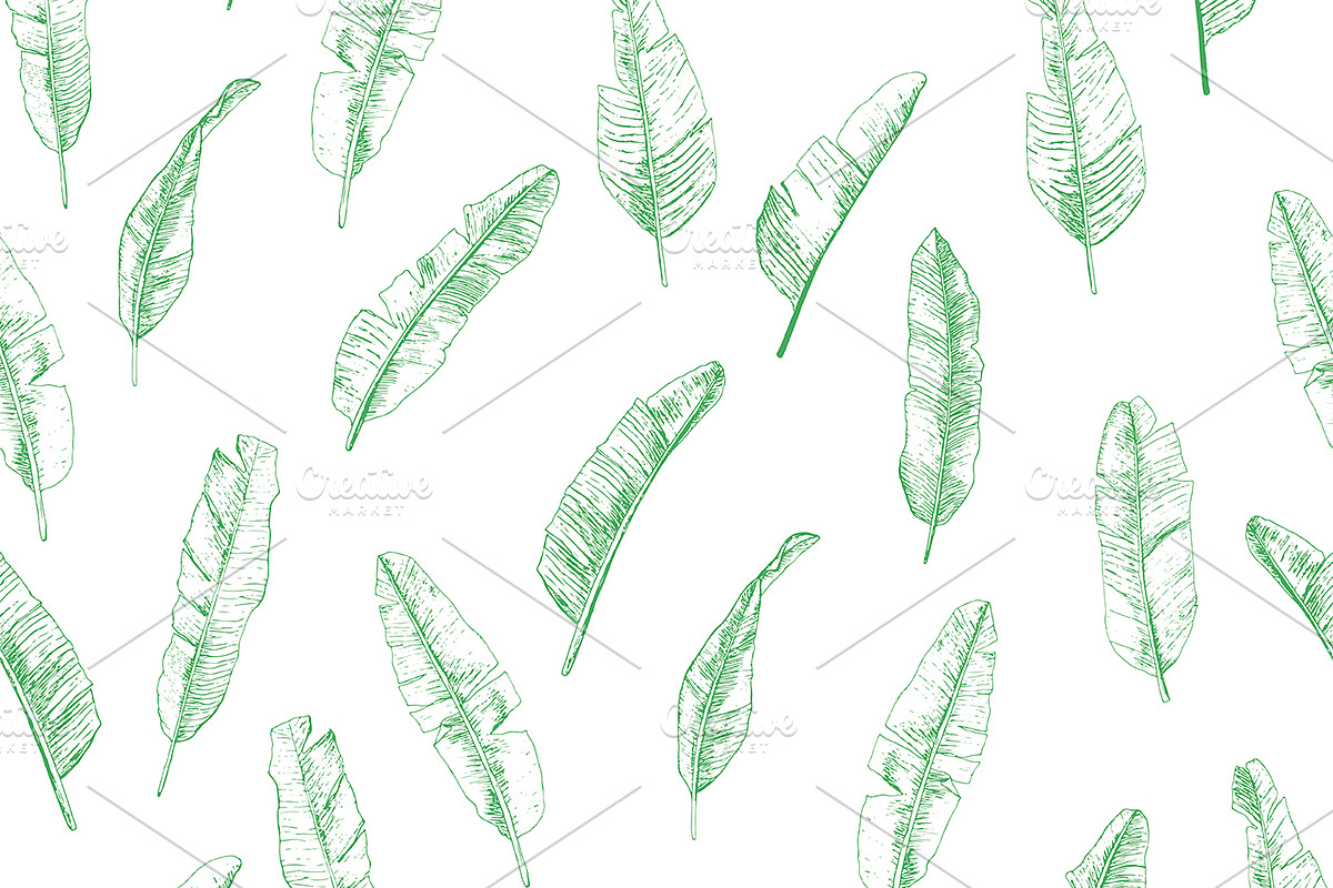 Flamingo in the Palm Leaves, a Pattern Graphic by GooseFrol (Photo 21 of 23)