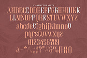 Beckos - Unique Serif Display, a Serif Font by Mokatype Studio (Thumbnail 9 of 10)