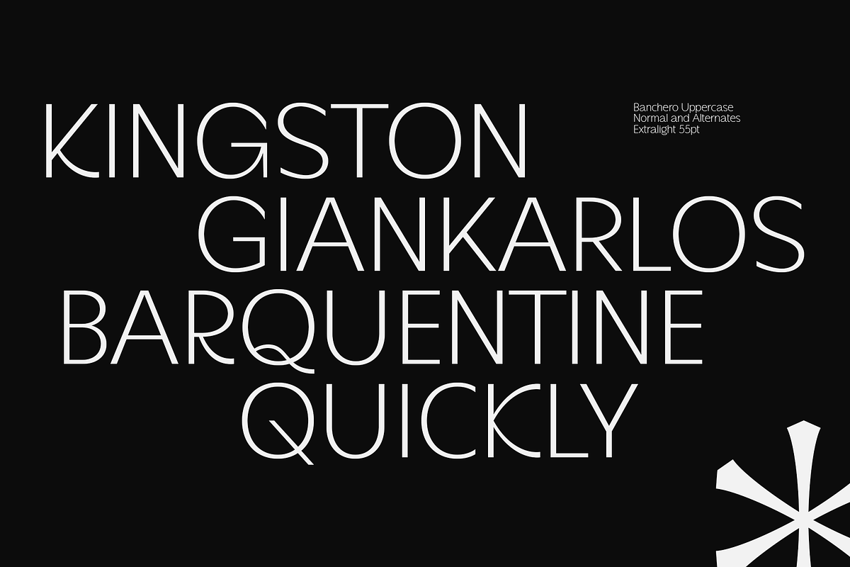 Banchero - Modern Sans Family, a Sans Serif Font by Jehoo Creative (Photo 5 of 12)