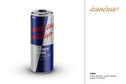 Energy Drink Mockup Template, a Packaging Mockup by iconisusmockup (Thumbnail 2 of 3)