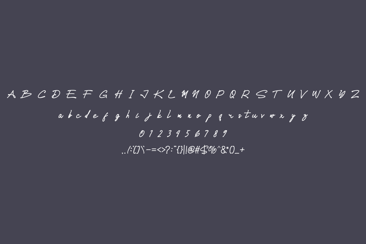 Milaria Jams Handwritten Font., a Handwritten Font by VectorCraft (Photo 4 of 5)