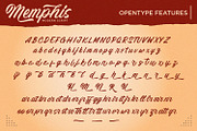 Memphis - Modern Script Font, a Handwritten Font by Alpaprana (Thumbnail 11 of 11)