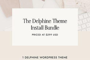 Delphine - An Elementor Pro Theme