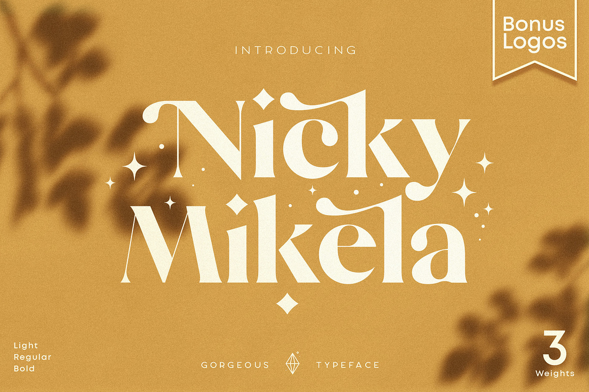 Mikela - Gorgeous Typefaces, a Serif Font by Kaligra.co (Photo 1 of 49)