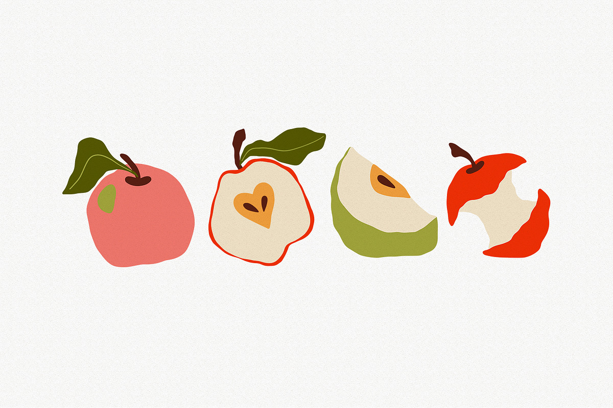Apple Market Vector set, a Food Illustration by ArtPavo (Photo 4 of 7)