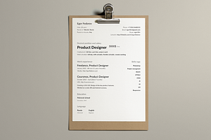 Clean CV-Resume