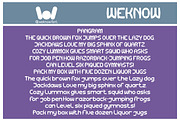 Big Foot font, a Font by weknow (Thumbnail 6 of 8)