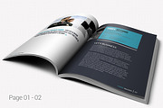 Corporate Brochure, a Brochure Template by izzatunnisa (Thumbnail 2 of 5)