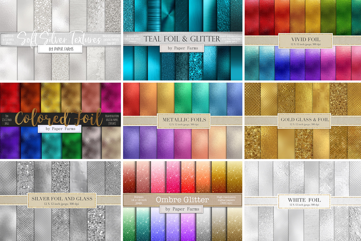 Everything Textures Bundle, a Texture Graphic by Paper Farms (Photo 7 of 8)