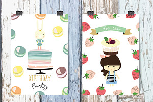 10 Cute Lovely Design Animal Cards2