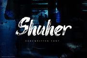 Shuher Brush Font, a Script Font by Artem Vorotnikov (Thumbnail 1 of 10)