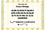 Fresco Vintage – Authentic Retro Duo, a Script Font by Creacy Studio (Thumbnail 9 of 10)