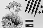 2 in 1 Tattoo Brushes for Procreate, a Brush Add-On by Nuclear Brushes (Thumbnail 7 of 9)