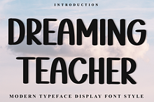 DREAMING TEACHER