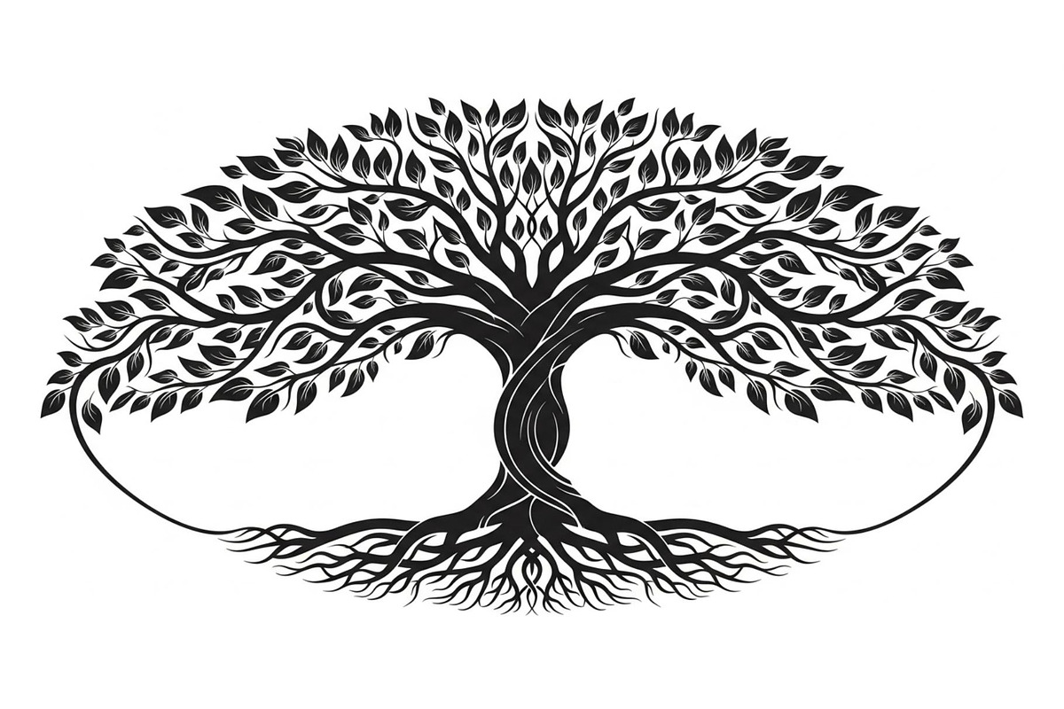 Nature Wreath Frame Vector Bundle, an Illustration by jahid234 (Photo 44 of 51)