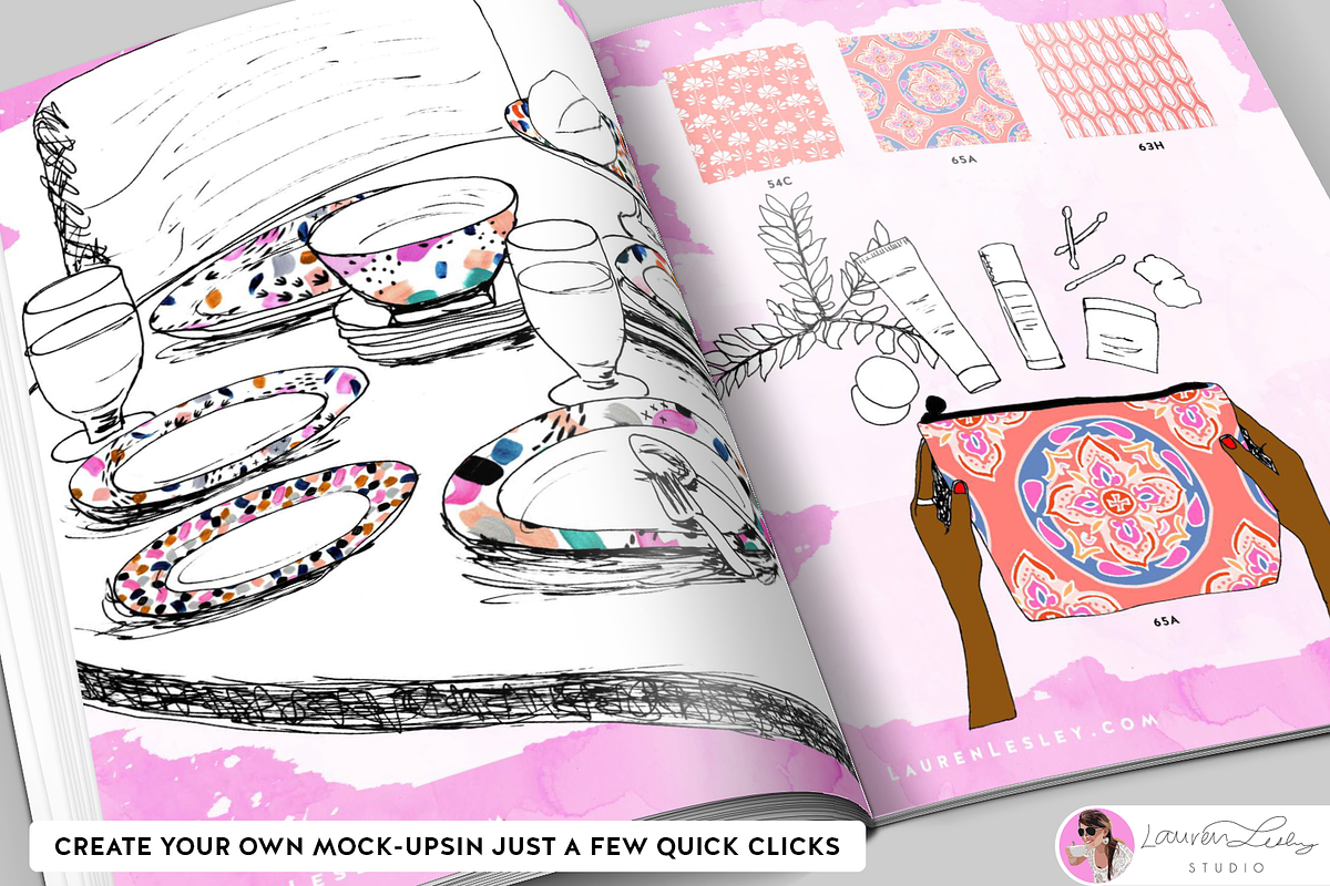 Mock Up Scene Creator for Home Decor, a Household Mockup by Lauren Lesley Studio (Photo 4 of 6)