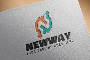 Modern N Letter Logo Design