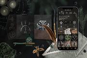 Witchstagram Instagram Cover Icons, a Social Media Template by Fluffy Unicorn (Thumbnail 5 of 9)