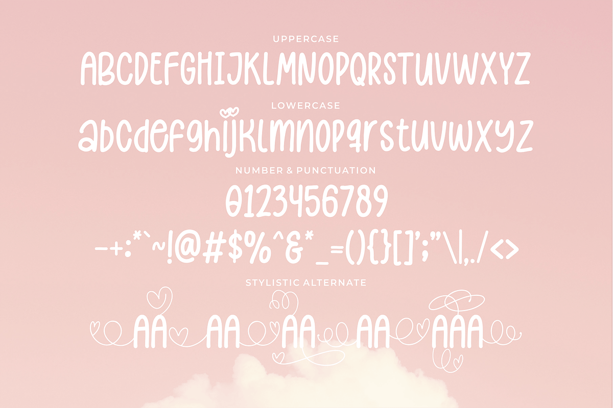 Lovely Lonely – A Handwritten Script, a Script Font by overlaytemplates (Photo 4 of 5)