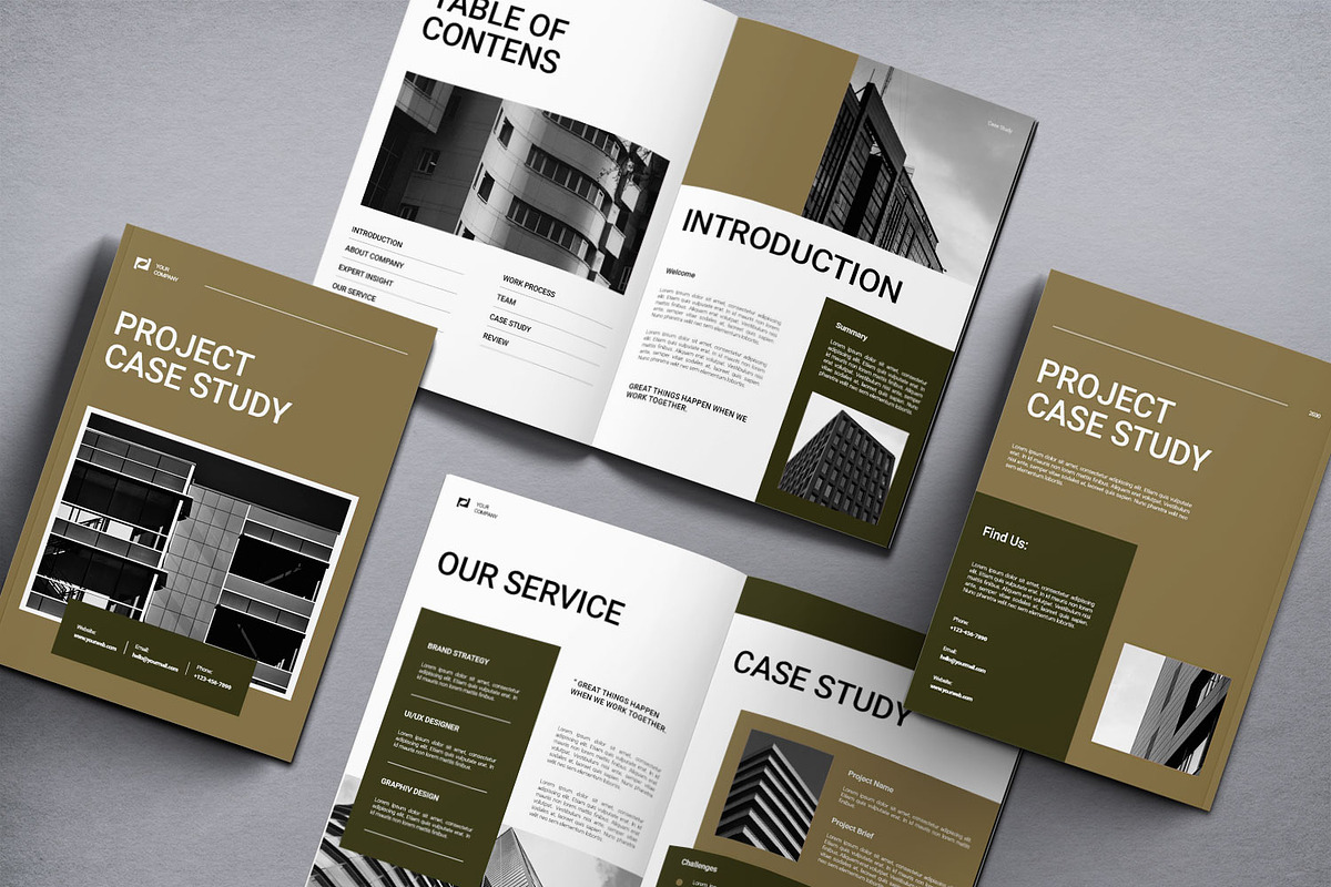 Case Study Template, a Magazine Template by Haps Space (Photo 5 of 8)