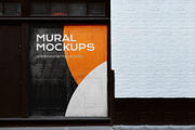 Street mural mockup bundle outdoor, an Advertising Mockup by FoundImages (Thumbnail 9 of 42)
