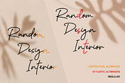 Sarmella Script Font, a Script Font by Signatoro (Thumbnail 7 of 15)