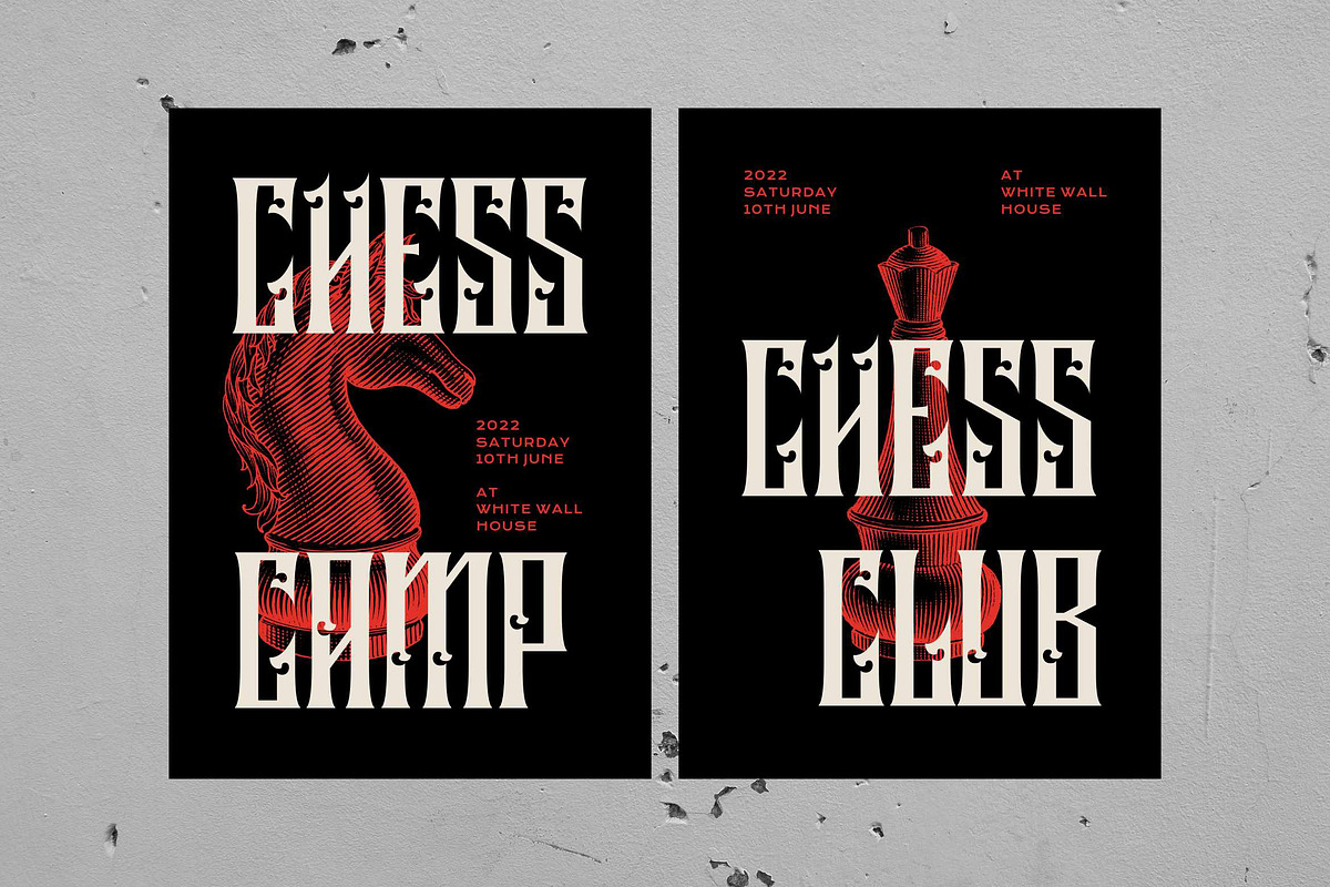 Liberok-Blackletter Display Font, a Blackletter Font by Fype Co. (Photo 2 of 6)