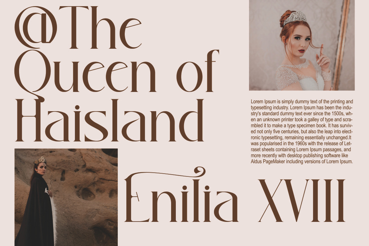 Naumia, a Serif Font by Kenrichi (Photo 5 of 10)