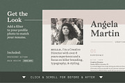 Resume with Picture / CV with Photo, a Resume Template by More Profesh (Thumbnail 6 of 8)