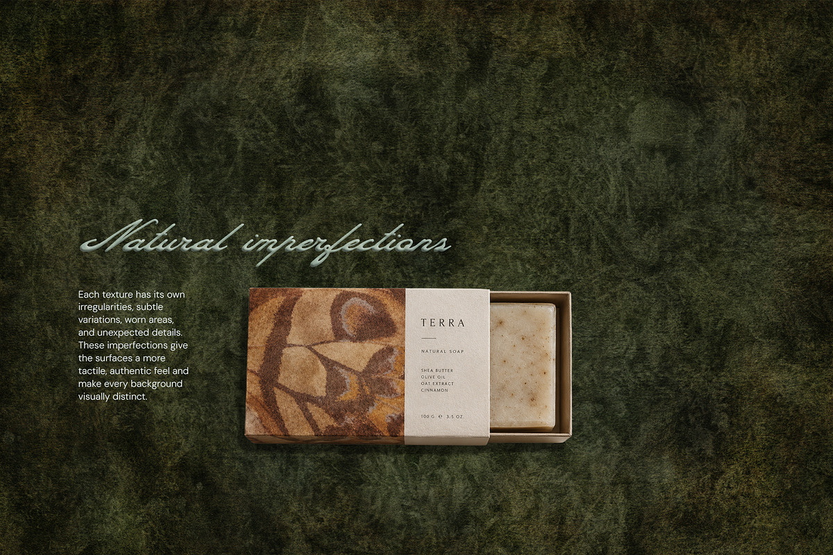 Faded Nature - Textured Backgrounds, a Background Graphic by Lidberia (Photo 3 of 11)