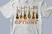 Witch Broom Options Halloween PNG, a Graphic by olgasallom (Thumbnail 2 of 3)